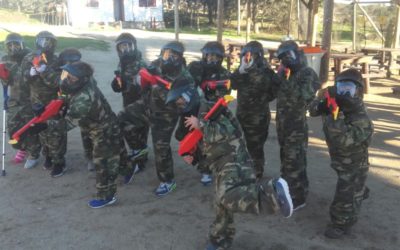 Paintball infantil Madrid: Desarrollo de capacidades estratégicas